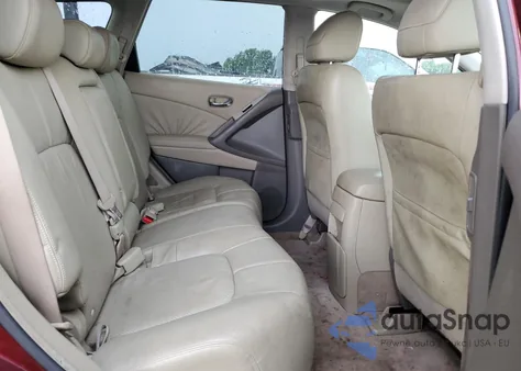 2009 Nissan Murano S z USA, uszkodzony, nr VIN JN8AZ18U59W017138